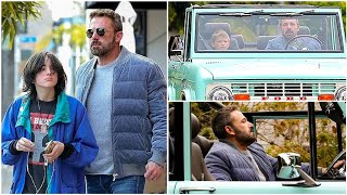 Ben Affleck spends quality time with daughter Seraphina and son Samuel