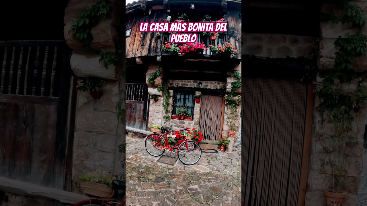 La casa más bonita del pueblo de Barcena Mayor en Cantabria