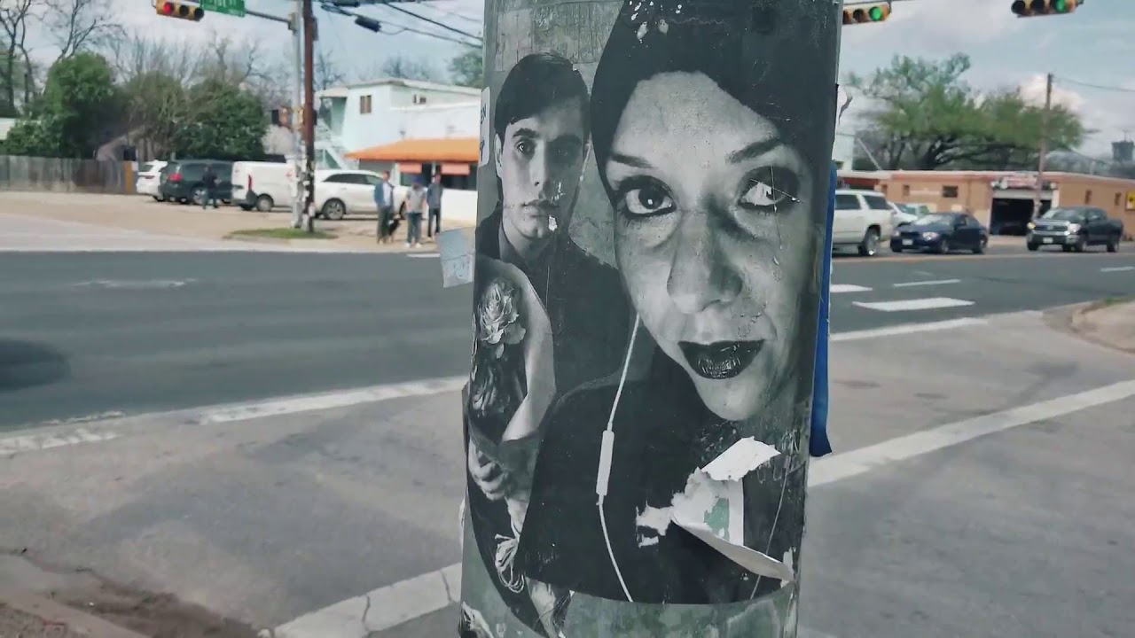 Austin Street Art - South 1st - Art poles