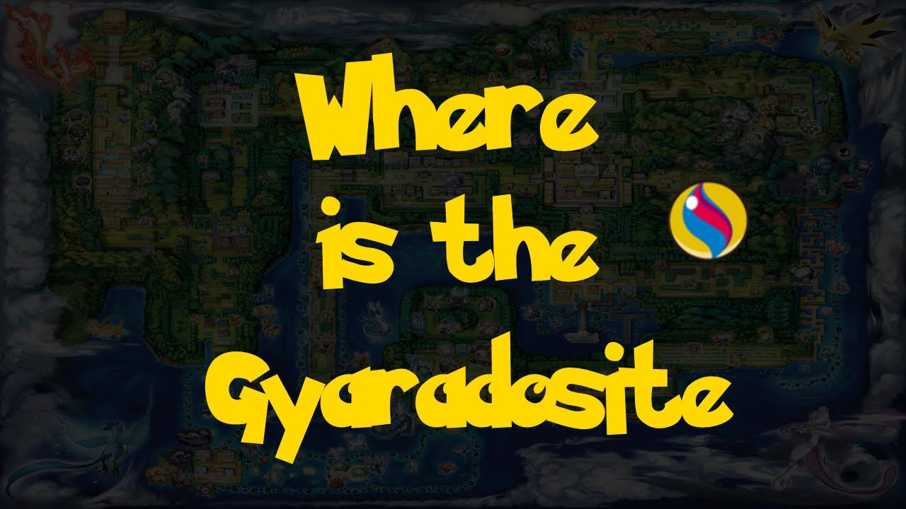 Where Is: The Gyaradosite (Pokemon: Let's Go, Pikachu!/Eevee!)