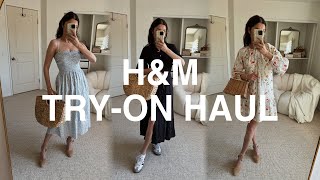 H&M SUMMER TRY ON HAUL  Dresses haul | The Allure Edition
