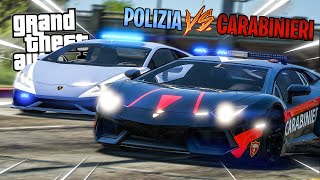 CARABINIERI vs POLIZIA CHALLENGE! - GTA 5 LSPDFR IN COPPIA ITA 👮👮‍♀️