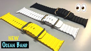 ALL NEW APPLE OCEAN BANDS FOR APPLE WATCH ULTRA REVIEWED [ALL COLORS] | GIVEAWAY | WORTH THE $100??