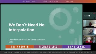 Celebrity AnimX 2021 - We Don’t Need No Interpolation: Character Animation with Dense Animation Data Wealth