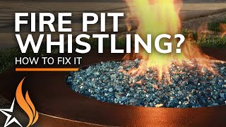 QUICK TIP to stop your fire pit from whistling