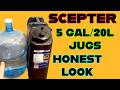 Scepter Military 5 Gallon Water Jugs: Leak Test, Sit Test, Measurements, Weight WATCH B4 YOU BUY