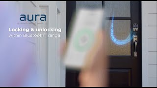 Aura Bluetooth smart lock - New from Weiser