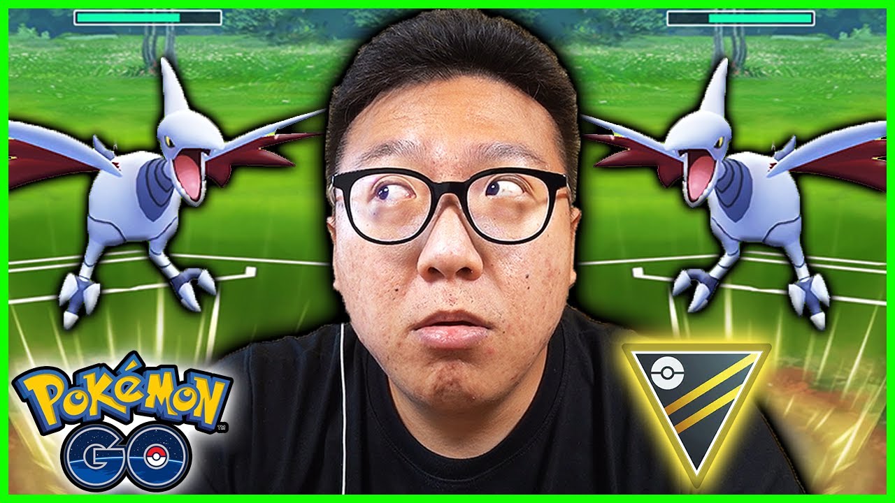 100 Win Rate With Level 50 Skarmory In Go Battle Ultra League In Pokemon Go Youtube