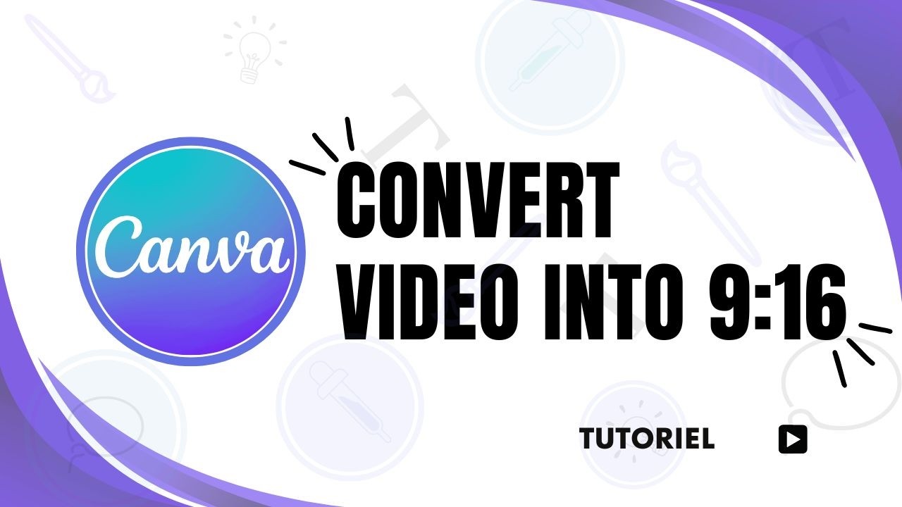 How to convert video into 9:16 on Canva - YouTube