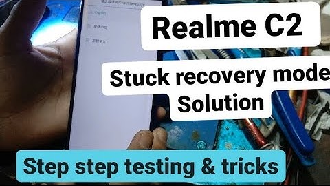 #realme #recovery #solution #oppo #dead Realme C2 auto recovery mode problem Solution
