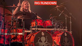 Darby Todd's Drum Rig Rundown for the Devin Townsend USA Lightwork tour.
