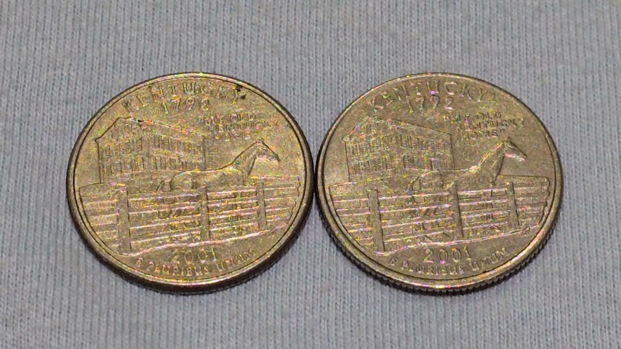 1792 KENTUCKY (15th) QUARTER DOLLAR SERIES COINS || AMERICA - YouTube