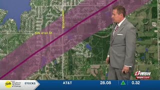 Temperatures make the upper 80s by Tuesday