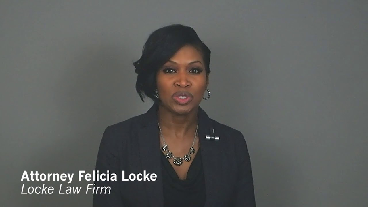 Attorney Felicia Locke YouTube
