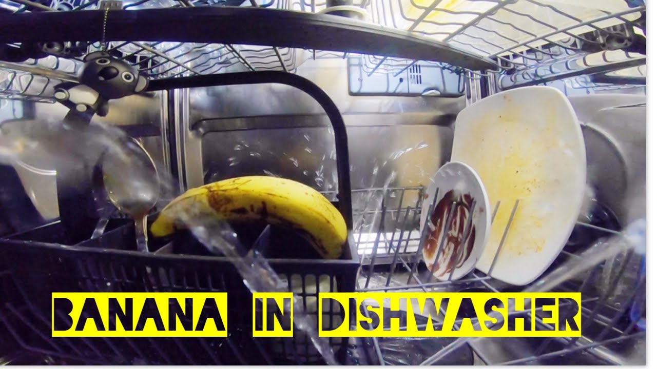 Inside a dishwasher GoPro YouTube