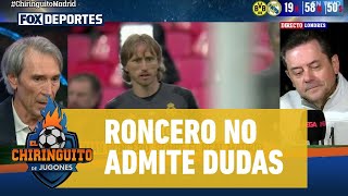 TOMÁS RONCERO le responde a ‘LOBO’ CARRASCO, quien duda del REAL MADRID | El Chiringuito