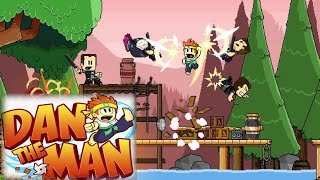 Dan the Man - Action platformer | Stage 8 : Level 1-2 #litgaming