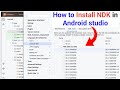 How to Install NDK in Android studio || How to install NDK in android studio in 2025