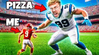 SHORTEST vs TALLEST TEAM VS YOBOY PIZZA!