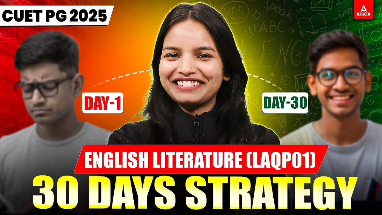 CUET PG English Literature 2025: Master the Syllabus in 30 Days 🚨 - YouTube