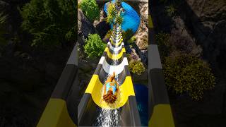 This Water Slide will make you Crazy 😱 | Planet Coaster 2 Water Slide #shorts #waterslide