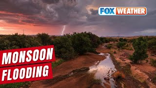Monsoon Rain To Soak Southwest Before Shifting To Plains