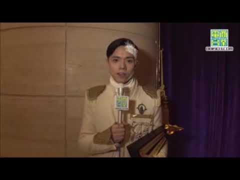 2014年度叱咤樂壇我最喜愛的男歌手 張敬軒 後台訪問