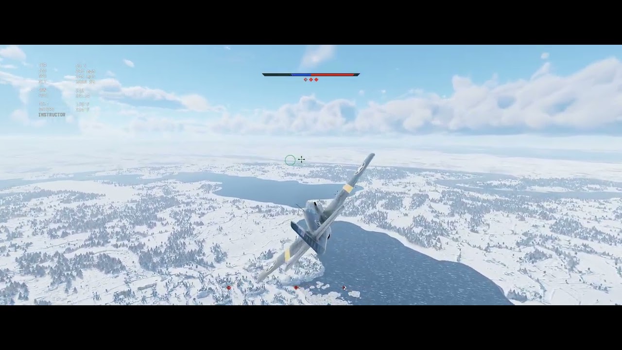 P51 on War Thunder Ground Realistic Battles