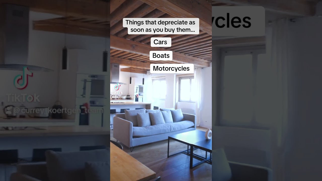 What does NOT depreciate as soon as you buy it?