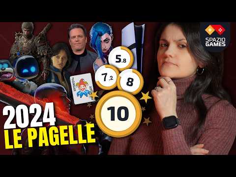 Le PAGELLE del 2024 dei videogiochi: anno MEMORABILE o DELUSIONE? 📑