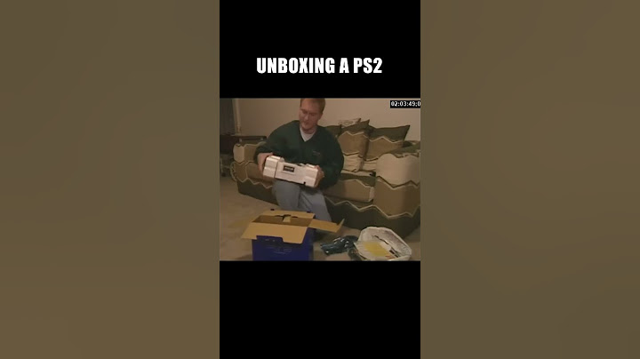 Unboxing a PS2 in 2000 | #ps2 #playstation #2000s #nostalgia #shorts
