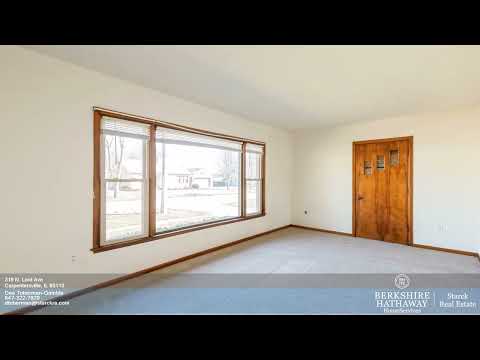 319 N. Lord Ave, Carpentersville, IL home video tour