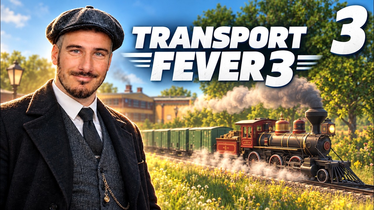 DES BRIQUES ET DE LA VIANDE POUR UN PROJET GÉANT ! Transport Fever 3 - Épisode 3