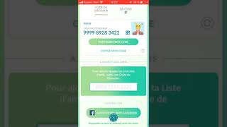 Mon Code Amis Sur Pokémon Go