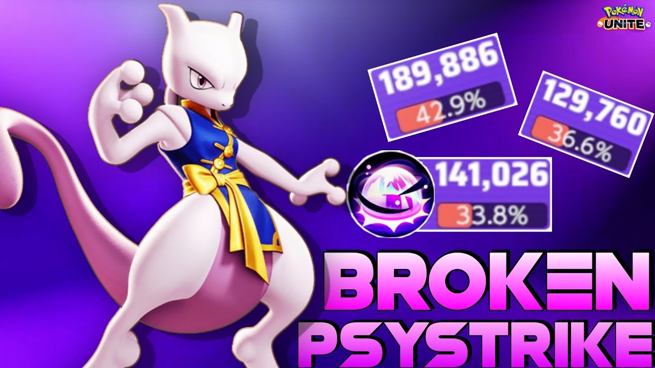 Psystrike Is BUSTED!!, Mega Mewtwo X BEST BUILD!!