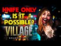 Can You Beat Resident Evil Village With Only a Knife?