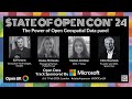 The power of open geospatial data panel