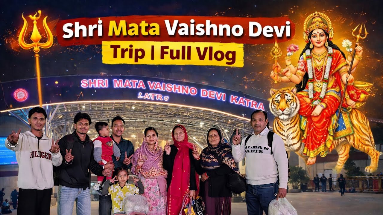 Maa Vaishno Devi Yatra With Family 🫂🫀(Full enjoy😊) 