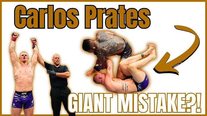 CARLOS PRATES SHOULD'VE BEAT IAN GARRY AT UFC KANSAS CITY! | BJJ For MMA Philosophy