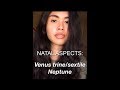 Venus trine / sextile Neptune in the natal chart