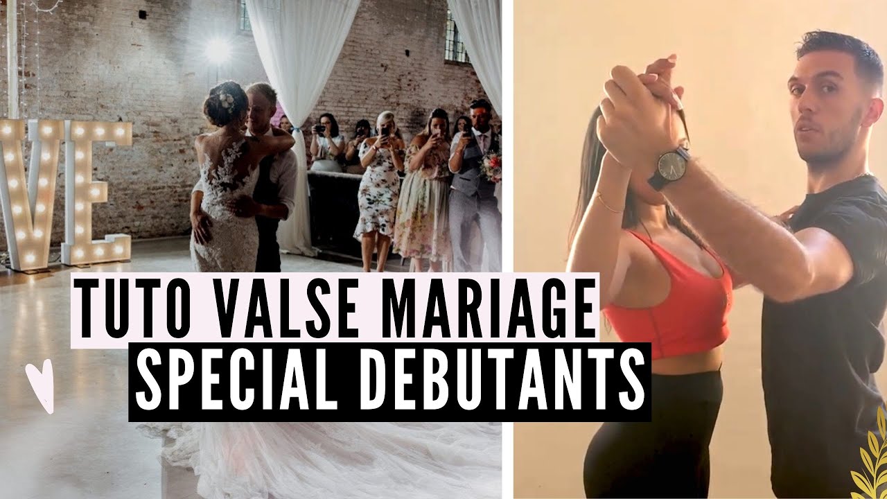 TUTO VALSE MARIAGE | BASE DE VALSE SIMPLIFIÉE pour débutants 2 | Maena & Jeremy