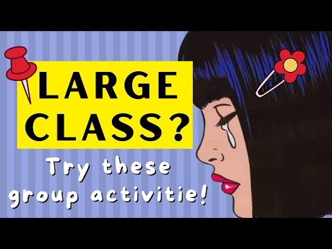 ESL Activities for LARGE CLASSES! Amazing Group & Team Games!