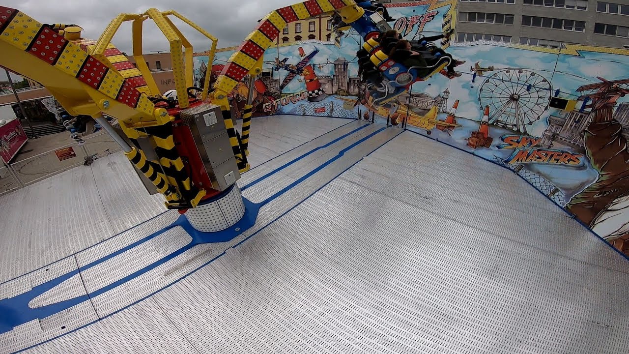 KMG Experience Take Off (Thurner) Frühling Urfahranermarkt Linz 2019 POV Onride