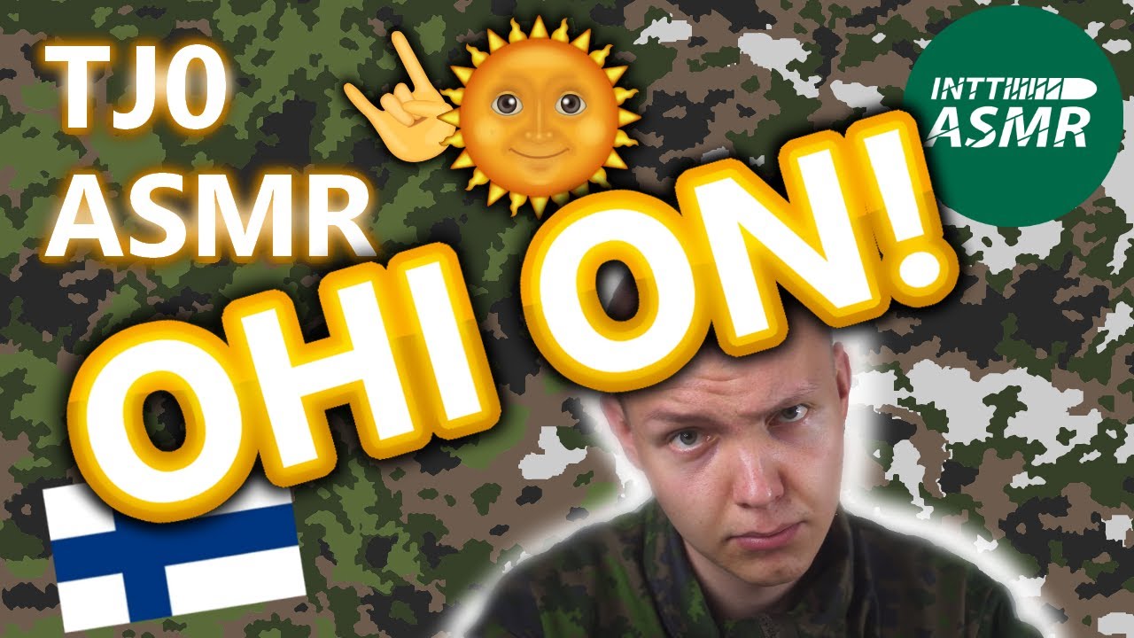ASMR Suomi - TJ0 Kotiutumis Roleplay