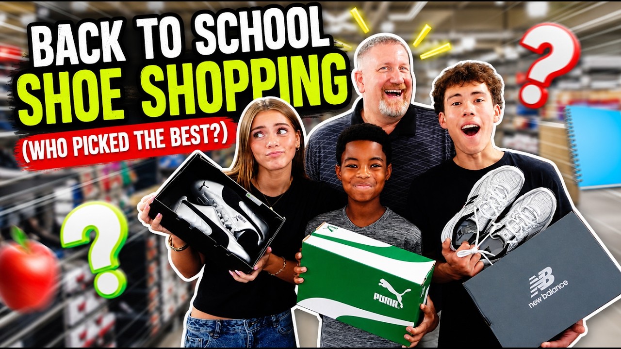 Back to School Shoe Shopping! (Who Picked the BEST?)