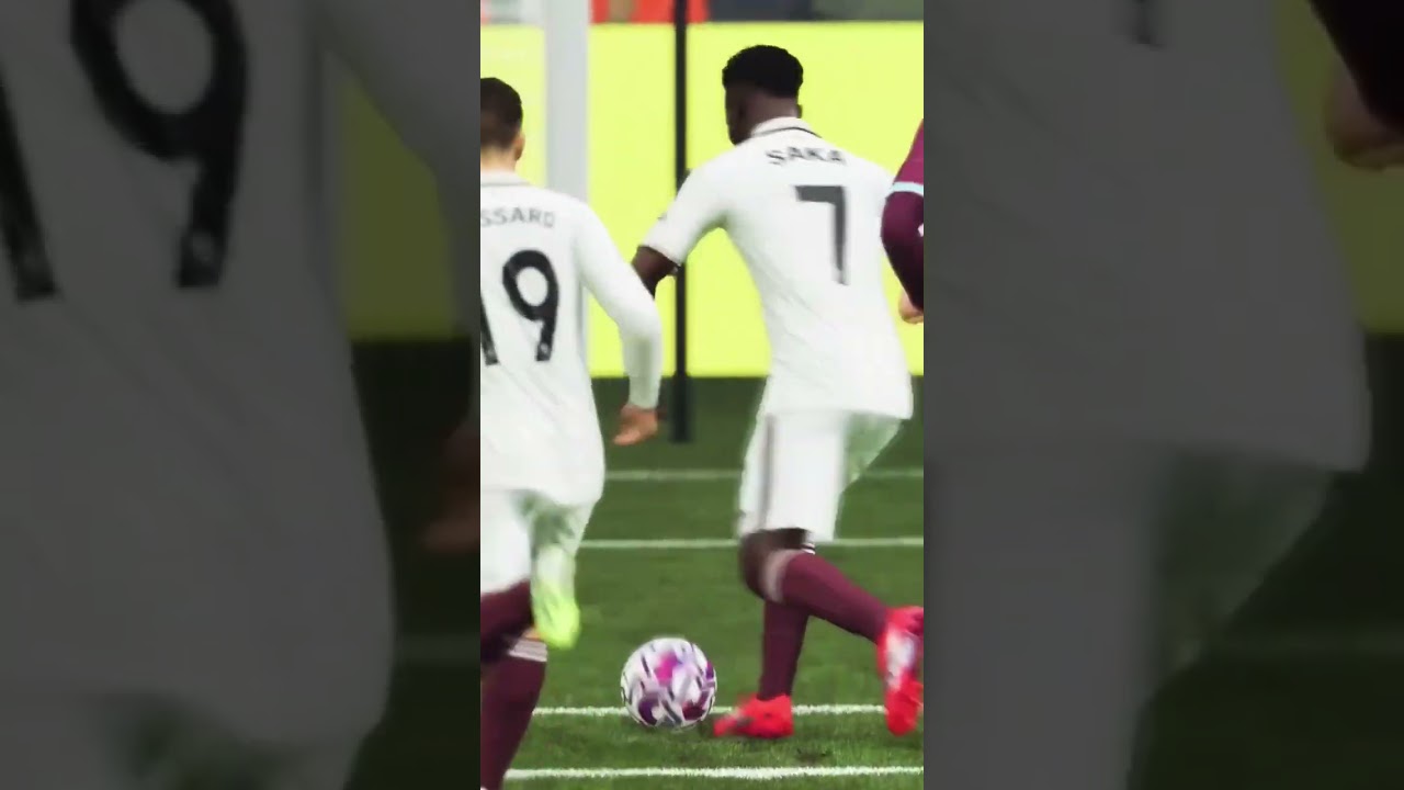 Bukayo Saka's Lethal Finish v Burnley at Turf Moor 