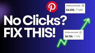 🚨 Getting Pinterest Impressions But No Clicks? FIX THIS Net Worth