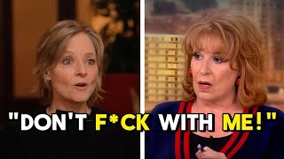 The View Shocking Moment: Jodie Foster Shuts Down Joy Behar Live