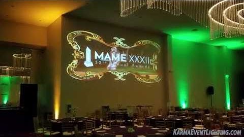 Wizard of Oz Themed Animated Gobo for Corporate Awards Event