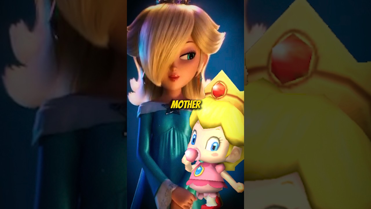 Peach and Rosalina connection CONFIRMED! #mariomovie #supermario #mariogalaxy #mariobros #nintendo